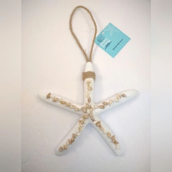 Starfish and Seashell Wall Hanging Decor Nautical Coastal Decor NWT see details - Picture 14 of 14